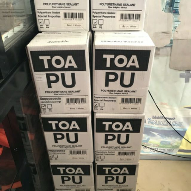 TOA PU Sealant (ยกลัง!!) โพลียูรีเทน ซีลแลนท์ (สีขาว)💯 ⚡️⭐️ lot ใหม่มาก ...