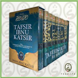 Tafsir Ibnu Katsir Komplit 1 SET 10 Jilid Lengkap ORI dengan Box Exclusive - Penerbit Insan Kamil