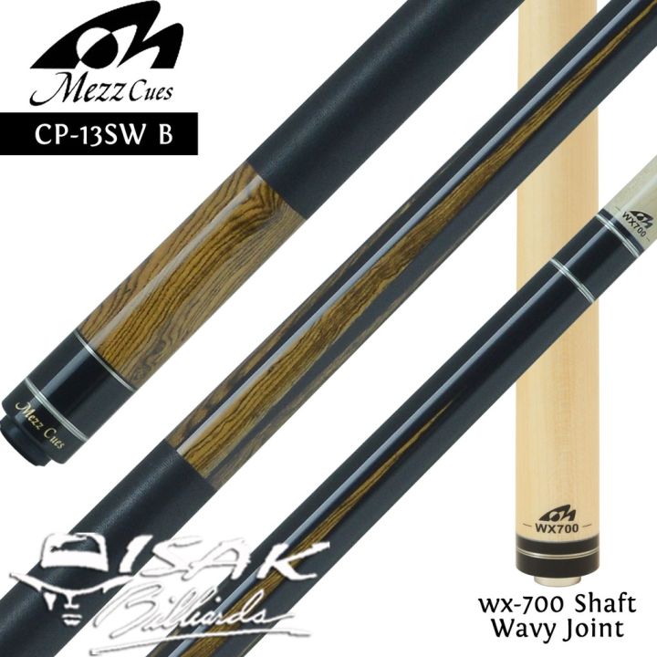 Mezz CP-13SW/B Cue - WX700 Shaft Kamui Soft Tip Billiard Pool Stick ...