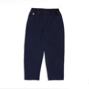 Superego Denim Pants Baggy Relaxed - Snow Navy BPR01D