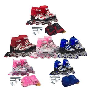 SEPATU RODA ANAK/ INLINE SKATE POWER SOL JAHIT/ KADO ANAK