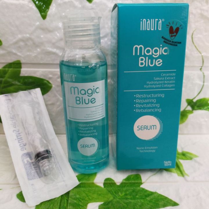 INAURA MAGIC BLU SERUM PRE TREATMENT ANTI KRUZZ SEBELUM CAT SMOOTHING ...