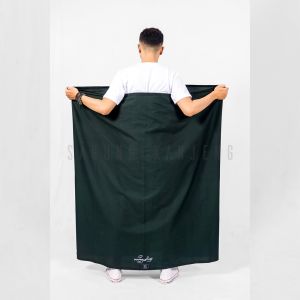 Sarung Kanjeng Eksklusif Sarung Polos Pure Army Hijau Army Gelap Original