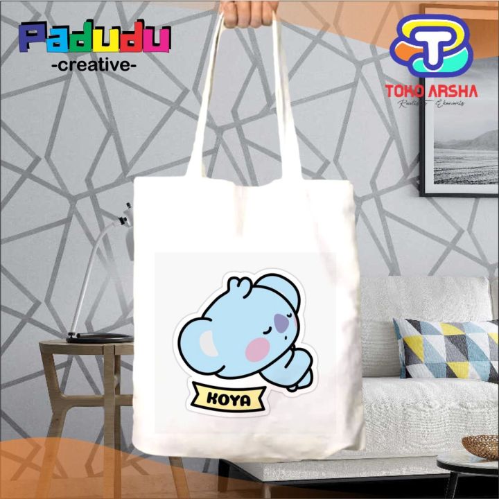 Tas Tote Bag koya zzz America Drill Resleting Totebag