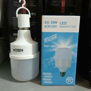 Bohlam Lampu Emergency SX 28 Watt - Bohlam Sentuh Nyala SX-28W - ctShop
