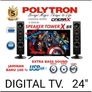 TV DIGITAL 24 INCH POLYTRON CINEMAX/TV DIGITAL POLYTRON 24 INCH CINEMAX