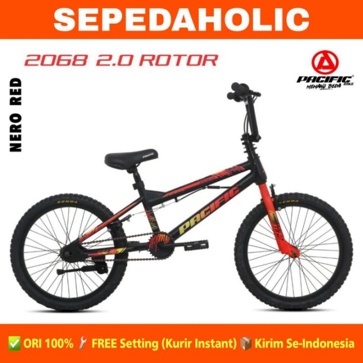 Sepeda Anak Laki BMX 20 Inch PACIFIC 2068 2.0 Rotor & Tanpa Rotor 