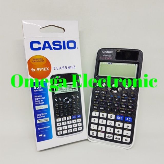Casio FX 991 EX Scientific Kalkulator FX-991EX Calculator Kuliah