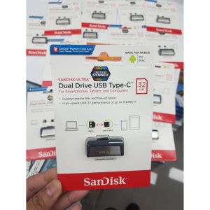 SanDisk 2in1 แฟลชไดร์ฟ OTG USB-A+TYPE-C SDDDC2-032G-G46 SDDDC2-064G-G46 SDDDC2-128G-G46