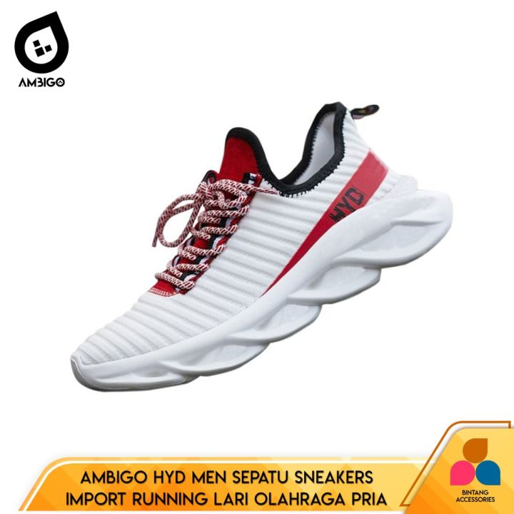 Sepatu Sneaker Ambigo HYD MEN Running Sepatu Sneakers Olahraga