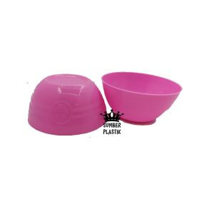 Mangkok Plastik/Mangkok Makan Emotion 14cm (minimal pemberlanjaan 5pcs)