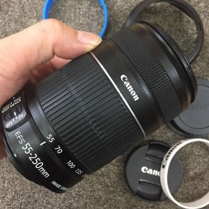 Ống kính canon EF-S 55-250 is II dùng cho máy Crop Canon