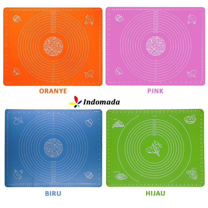 Rametrus Silpat Silikon Alas Adonan Baking Mat Fondant Mat Silmat ...