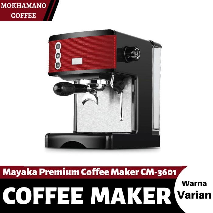 Mayaka MP Coffee Espresso Machine Mesin Kopi Semi Otomatis CM 3601 CR Lazada Indonesia