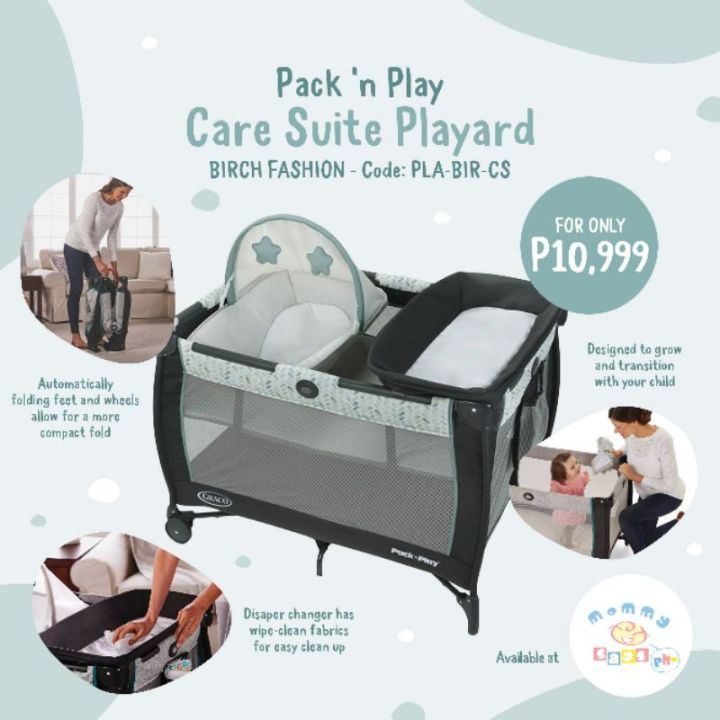 Pack n play care suite on sale