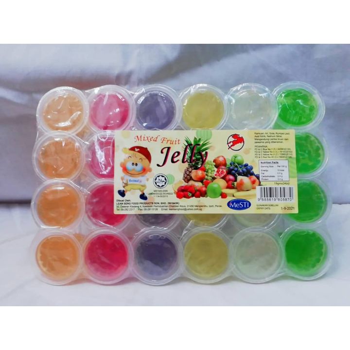 Ls Mixed Fruit Jelly 18g X 24's 