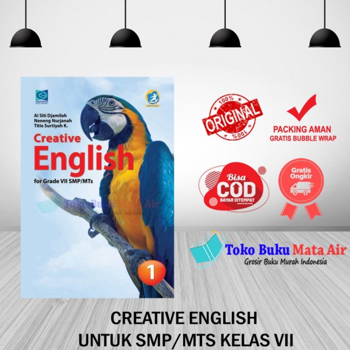 BUKU CREATIVE ENGLISH JL 1 SMP/MTS KELAS VII - AI SITI GRAFINDO