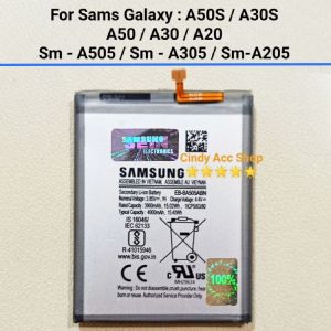 Baterai Samsung A50 A50 A50S A505 A30 A30S A305 A20 A205 EB-BA505ABN Batre Battery