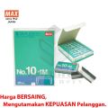 Isi Staples Max No. 10 Ori / Refill Stapler no 10 / isi Stepler Hekter Kecil Asli Jepang. 