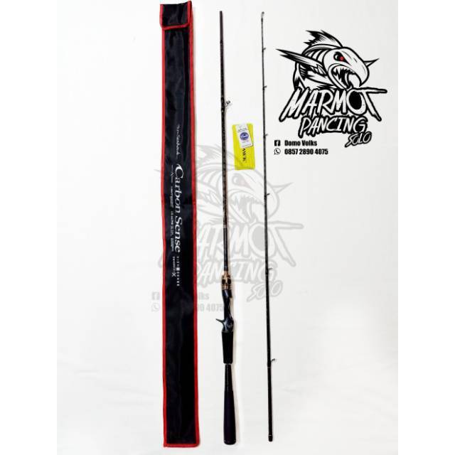 ROD JORAN BC SPINNING TEAM SEAHAWK CARBON SENSE FULL XWRAP FUJI