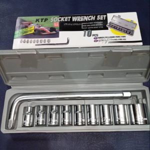 Kunci Sok 10 Pcs Kunci Mobil Motor Perkakas Tukang Dan Bengkel Serbaguna 10 In 1 - CTShop