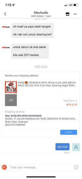 Buyer review image 1