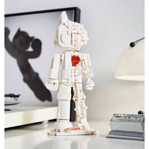 [Pantasy Astro Boy 3.0 Skateboarder Boy Building kit] cool building sets for adults creative collectible build-and-display model for home or office