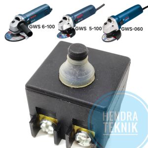 SWITCH MESIN GRINDA BOSCH GWS 6-100 SKAKEL GWS 5-100 SAKLAR GWS 060 GWS6100 GWS5100 GWS060 MURAH