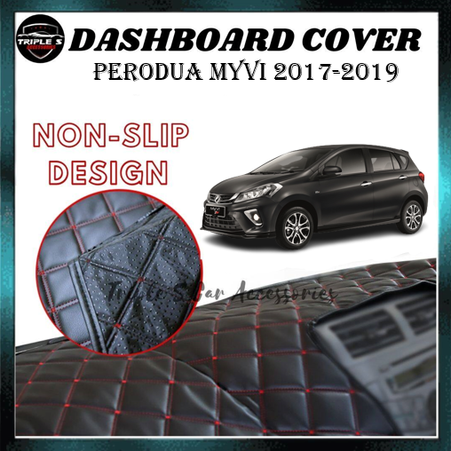 Perodua Myvi 20172019 Dashboard Cover Car Dash Mat DAD Dashboard Cover