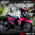 (COD PROMO) TERBARU Decal Sticker Honda Beat DELUXE STREET 2020 2021 2022 2023 Full body - Stiker Skotlet Modifikasi Variasi Beat Fi New ISS CBS Fullbody Desain Grafis Techno Minimalis LIMITED EDITION Gradasi Warna JAPAN Thailand Lembayung Jepang ARC-48. 
