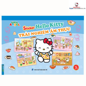 Sticker HELLO KITTY - Trải nghiệm ẩm thực (sách bản quyền)