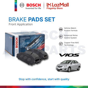 Bosch Front Brake Pads for Toyota Vios J / E 2008 - 2012