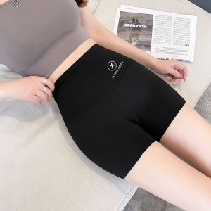 🛒READY STOCK🛒 High Waist Shaping Safety Shorts | Women Seamless Ice Silk Underwear
