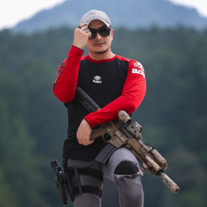 COD Baju Pakaian Tangan Panjang Pria laki laki Distro impact premium bahan kain tebal Kaosbos-Bozrvk