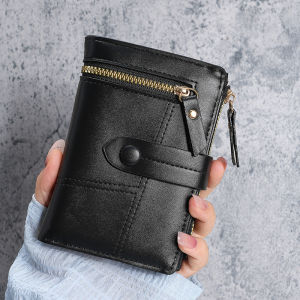 2023 New ladies purse  PU Short Leather Zipper Coin Purse 70% off Wallet In Stock [ Free Shipping ]