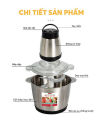 Máy xay thịt đa năng inox, cối xay đa năng, Máy xay sinh tố, máy xay đa năng với 4 lưỡi dao bằng thép sắc bén có thể xay được nhiều loại thực phẩm, công xuất 250W.. 