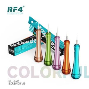 RF4 ไขควงล่าสุด ไขควงแคนตันทาวเวอร์ ใช้บิตนิรภัยแบบแข็งพิเศษ รูปลักษณ์ที่สวยงามและด้ามจับที่สะดวกสบายยิ่งขึ้น