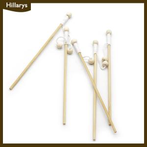 [Hillarys] 5pcs Wooden Magnetism Fishing Rod Toys for Children Early Educational Parent-child Interactive Fishing Rod