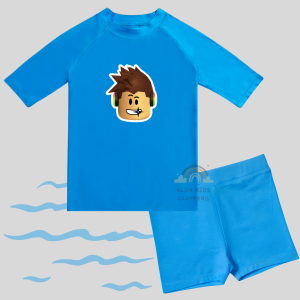 ROBLOX AVATAR RASHGUARD SET FOR KIDS 1-12 YEARS OLD