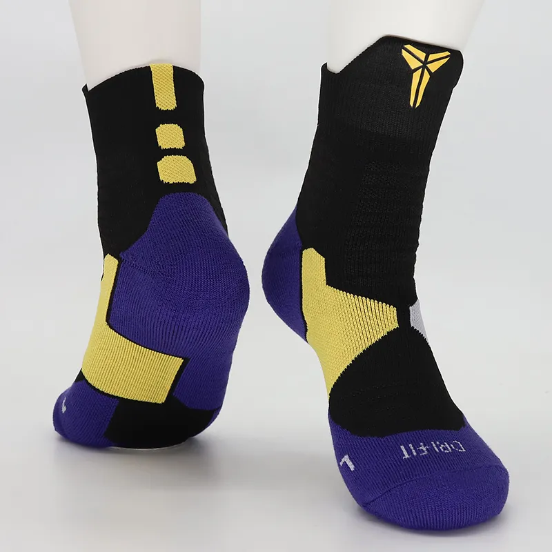 Hyper Elite Socks Mid Cut Kobe Bryant Towel Bottom Basketball