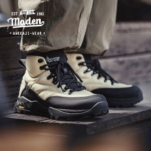 MADEN brand work attire style men youth functional style cycling city outdoor hiking shoes men shoes mountain style retro hiking work attire shoes thick sole high top casual shoes