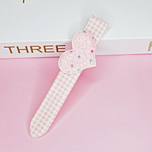 Cute Girls Bow Hair Accessories Girl Hair Flower  Velcro Summer Paste Hair Band Kids Square Hair Accessories Korea Style