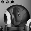 Wireless Mouse, 2.4G Ergonomic Optical Mouse, Computer Mouse for Laptop, PC,Chromebook,Notebook,Rechargeable Small Cordless Mice. 