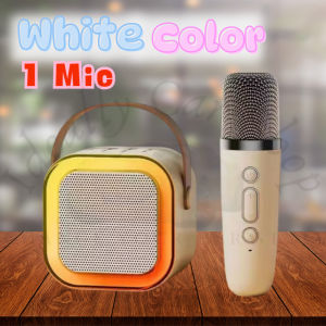 Wireless karaoke Mini speaker K12 With Karaoke Bluetooth Microphone Home KTV Karaoke Machine RGB Light Portable Mini