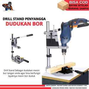 CYKAT Stand dudukan mesin bor tangan drill stand pegangan penyangga mesin bor tangan - Alat penyangga mesin bor