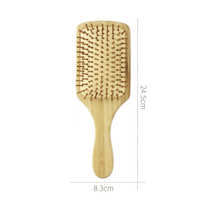 [MALAYSIA READY STOCK] Wooden Bamboo Air Cushion Hair Comb Hair Brush Sikat Rambut Buluh 竹木梳气垫按摩梳