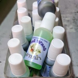 1 BOTOL COOLWASH SHAMPO AYAM impor ori bkk sampo ayam mandi berantas kutu cgh kurap korep burung merpati kutuan