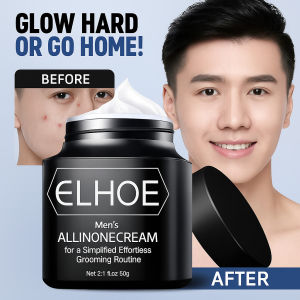 ✨🌟 EELHOE Mens Tone-Up Cream: Primer Concealer Pore Minimizing Brightening & Non-Comedogenic Smooth Texture Reduces Spots Long-Lasting Radiance