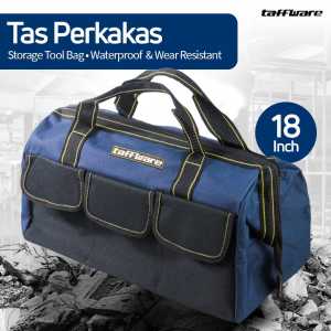 COD Taffware Tas Perkakas Tukang Bangunan Multifungsi Tool Bag Teknisi Listrik Waterproof