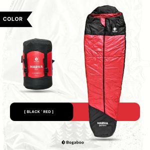 BOGABOO Sleeping bag DACRON Seri MARVA Model Mummy Waterproof Tebal dan Hangat - Sleping Bag